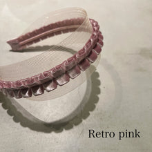 画像をギャラリービューアに読み込む, Frill ribbon Headband 欠品カラーは5月18日      12時〜再販