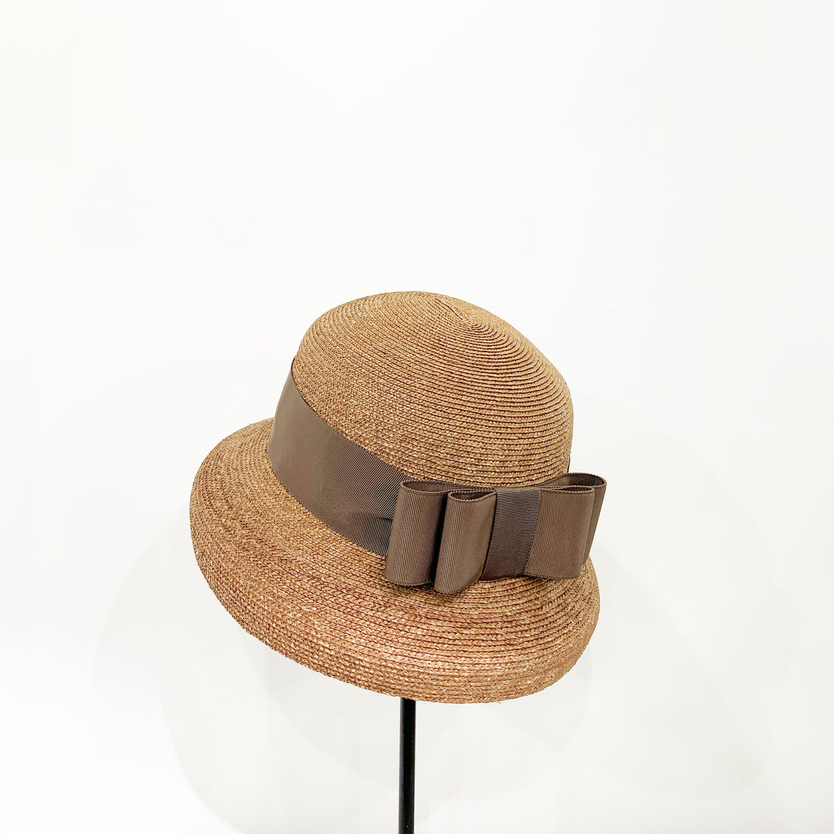 Simple ribbon casablanca – millinery mino