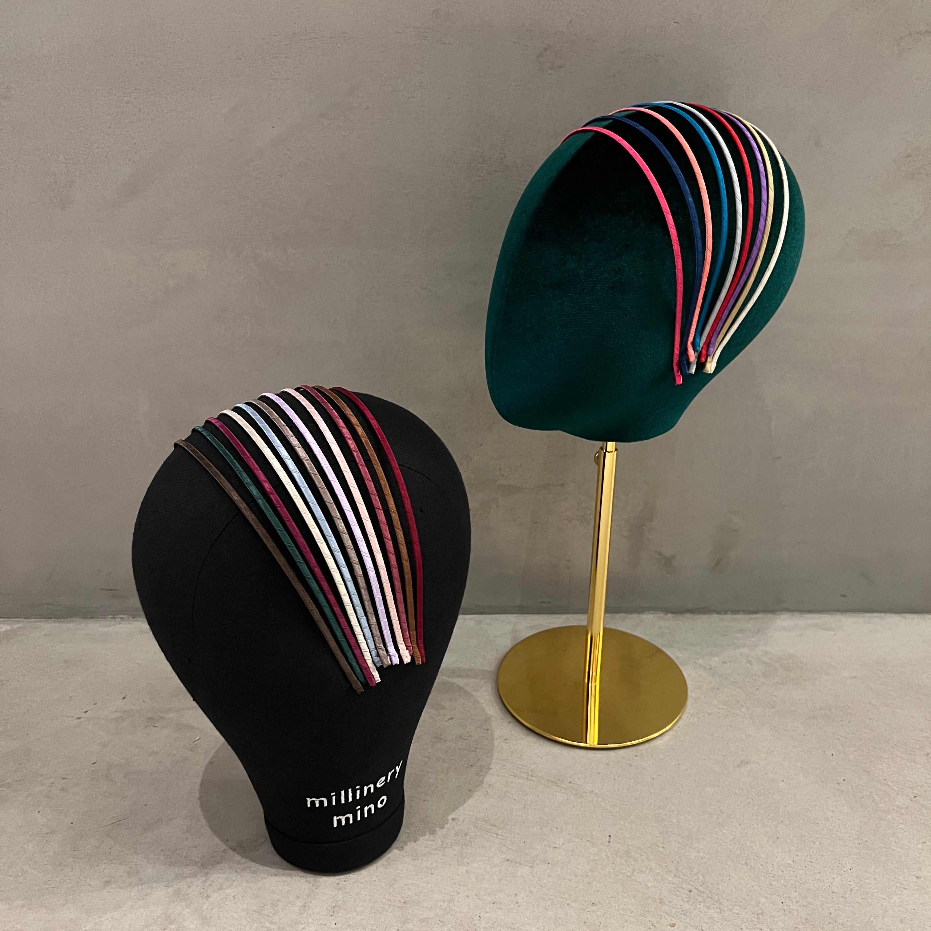 Ribbon headband – millinery mino