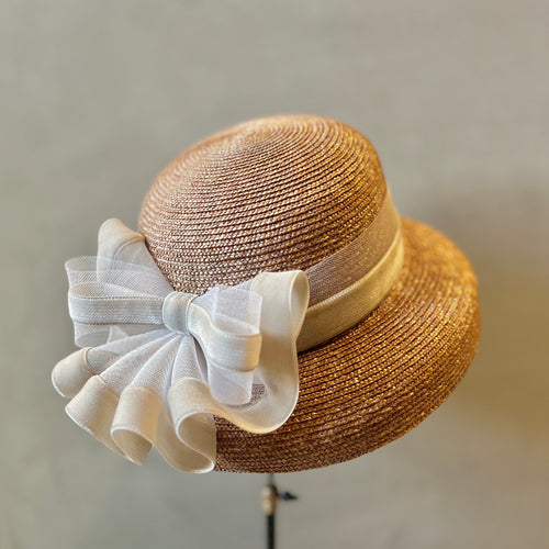 millinery mino(ミリナリーミノ)カサブランカ 麦わら帽子 millinery millinery mino(ミリナリーミノ)カサブランカ 麦わら帽子 millinery