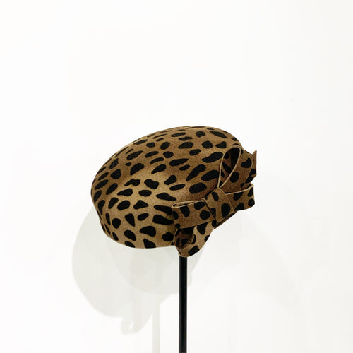 Animal mini beret oval