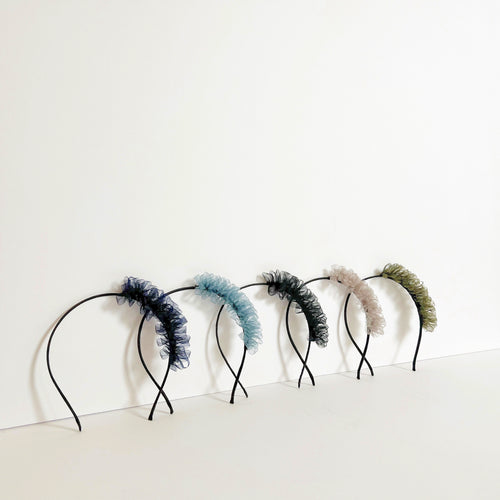 mini fringe headband