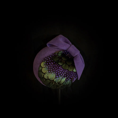 Ribbon & feathers mushroom