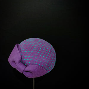 60〜70's vintage veil  mini beret
